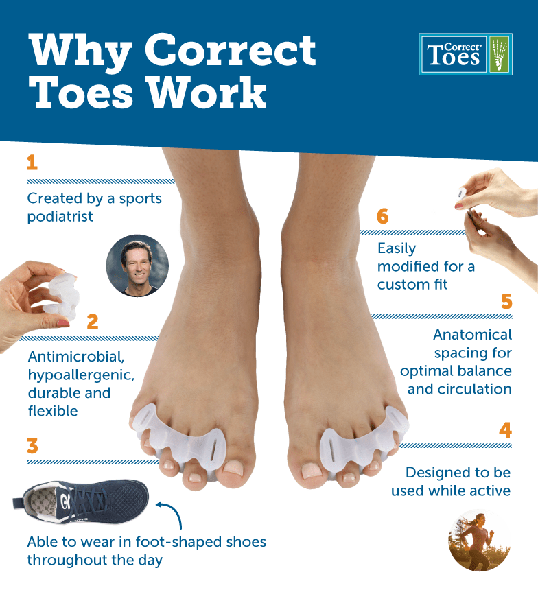 why correct toes work